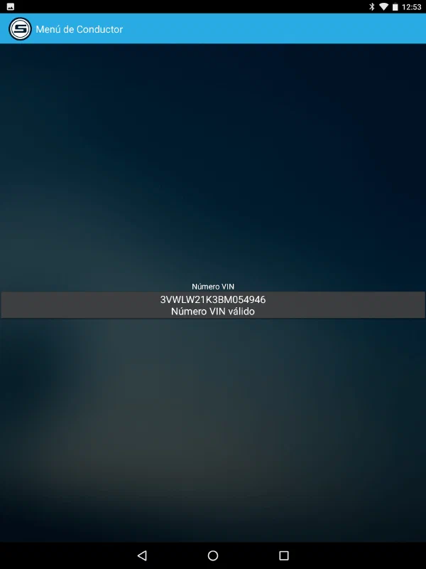 Estado del Sistema y Monitores en Tablet