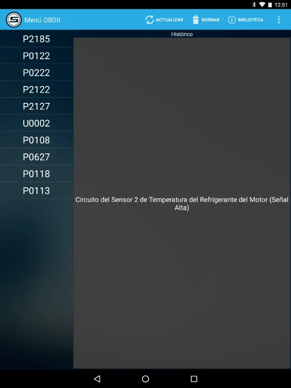Panel de Instrumentos Análogo en Tablet